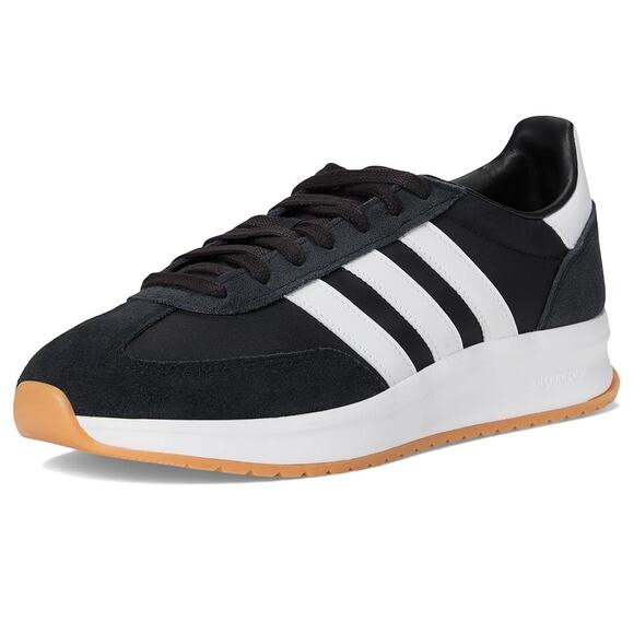 NWT adidas Men\'s Run 72 Sneaker, Black/White-SZ  11 main image 4